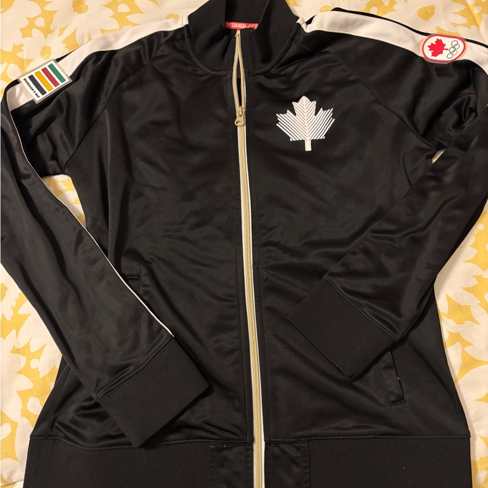 Hudson’s Bay Canada Black Olympic Track Jacket